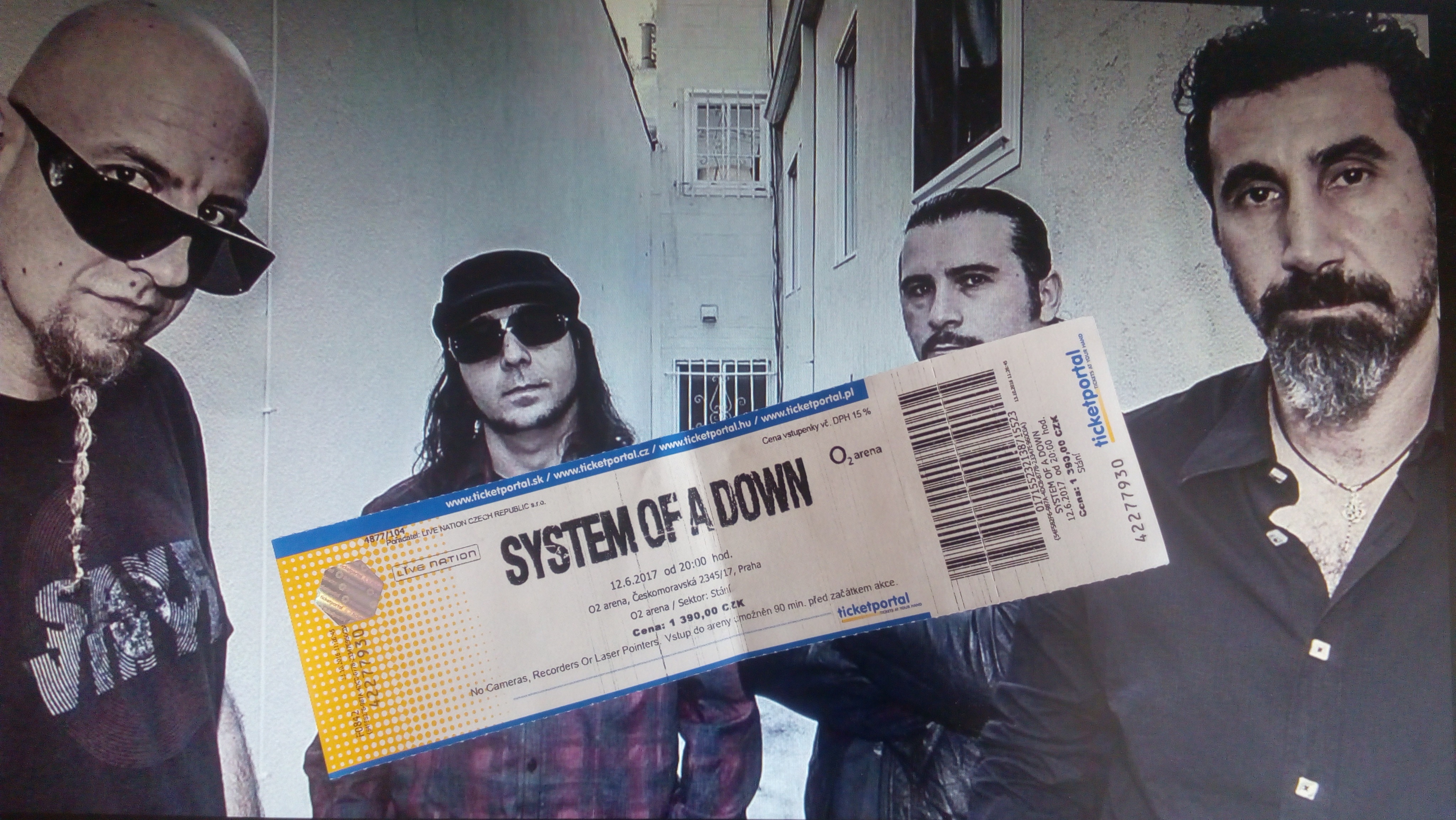 System of a Down v Praze